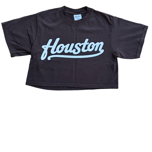 Houston Crop Top Brown